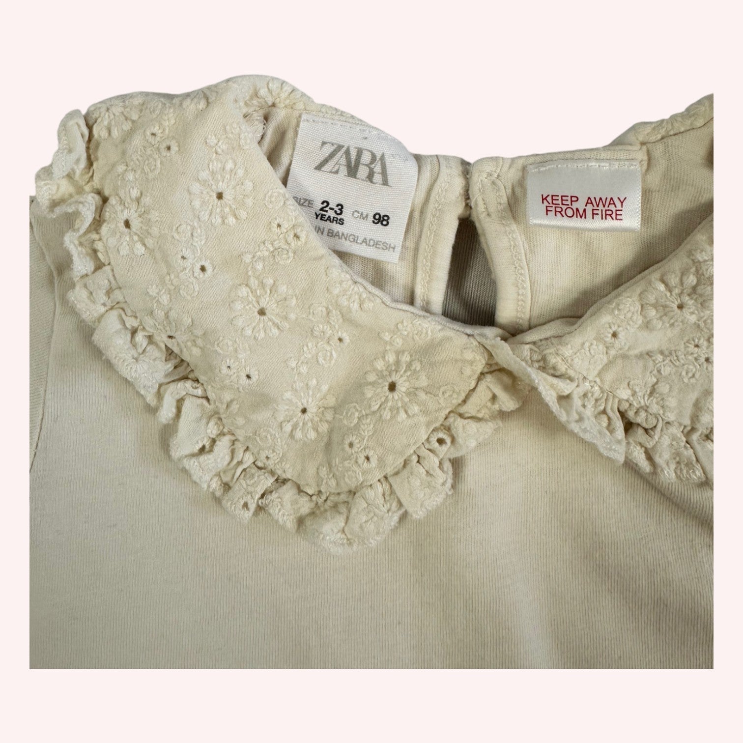 Zara Shirt Cream