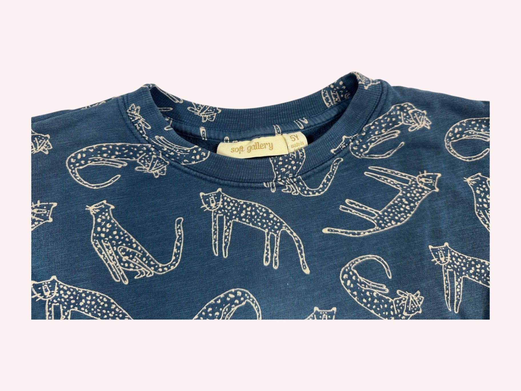 Soft Gallery Sweatshirt Navy blue