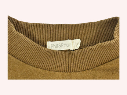 Phil & Phae Sweatshirt Brown