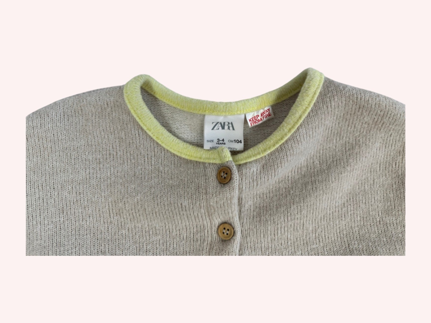 Zara Dress Beige