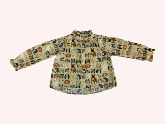 Sissy-Boy Blouse Beige