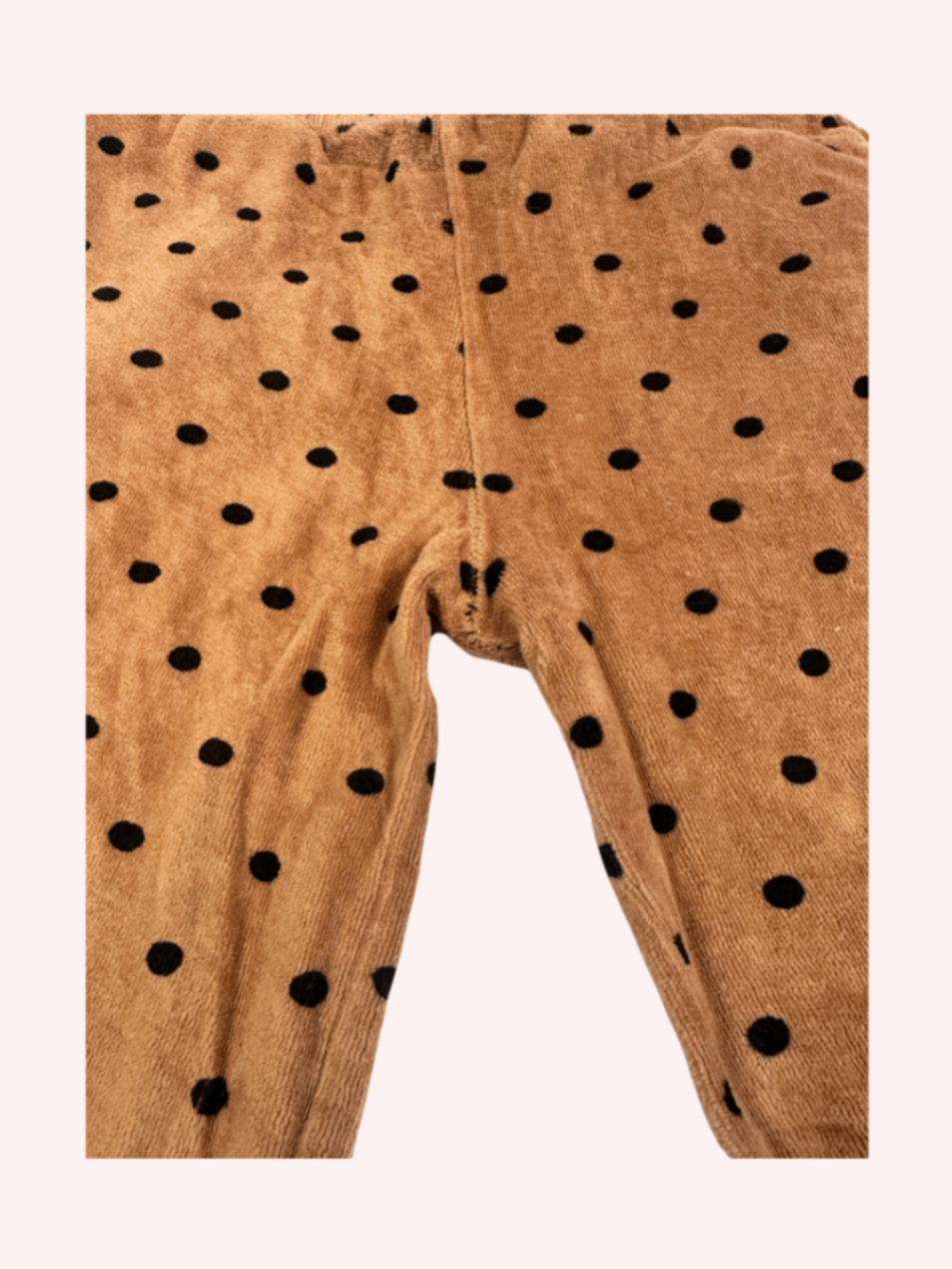 Repose Amsterdam Trousers Brown with black polka dots
