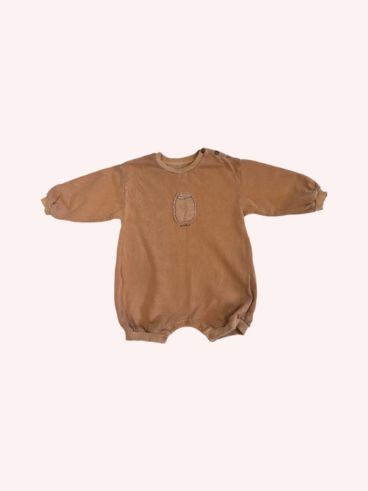 Play Up Cozy Playsuit Brown