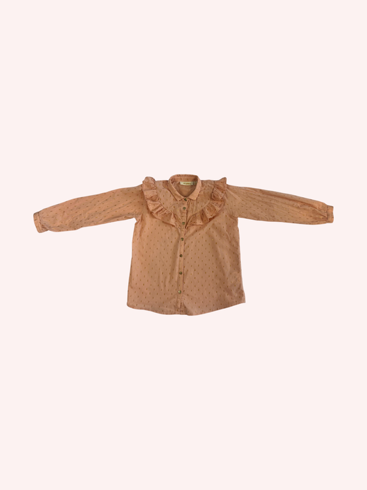 Soft Gallery Sparkle Blouse Peach
