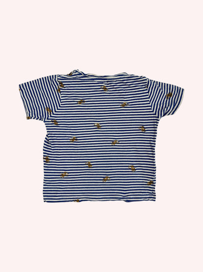 SISSY-BOY T-Shirt Blue and white Bicycles