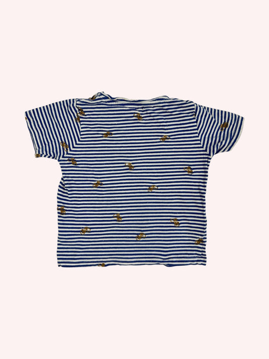 SISSY-BOY T-Shirt Blue and white Bicycles