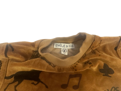 Emile et Ida Sweatshirt Brown