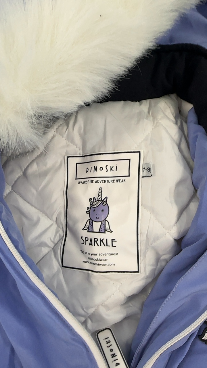 Roarsome Skisuit, Backpack, Helmet Cover - Sparkle Unicorn