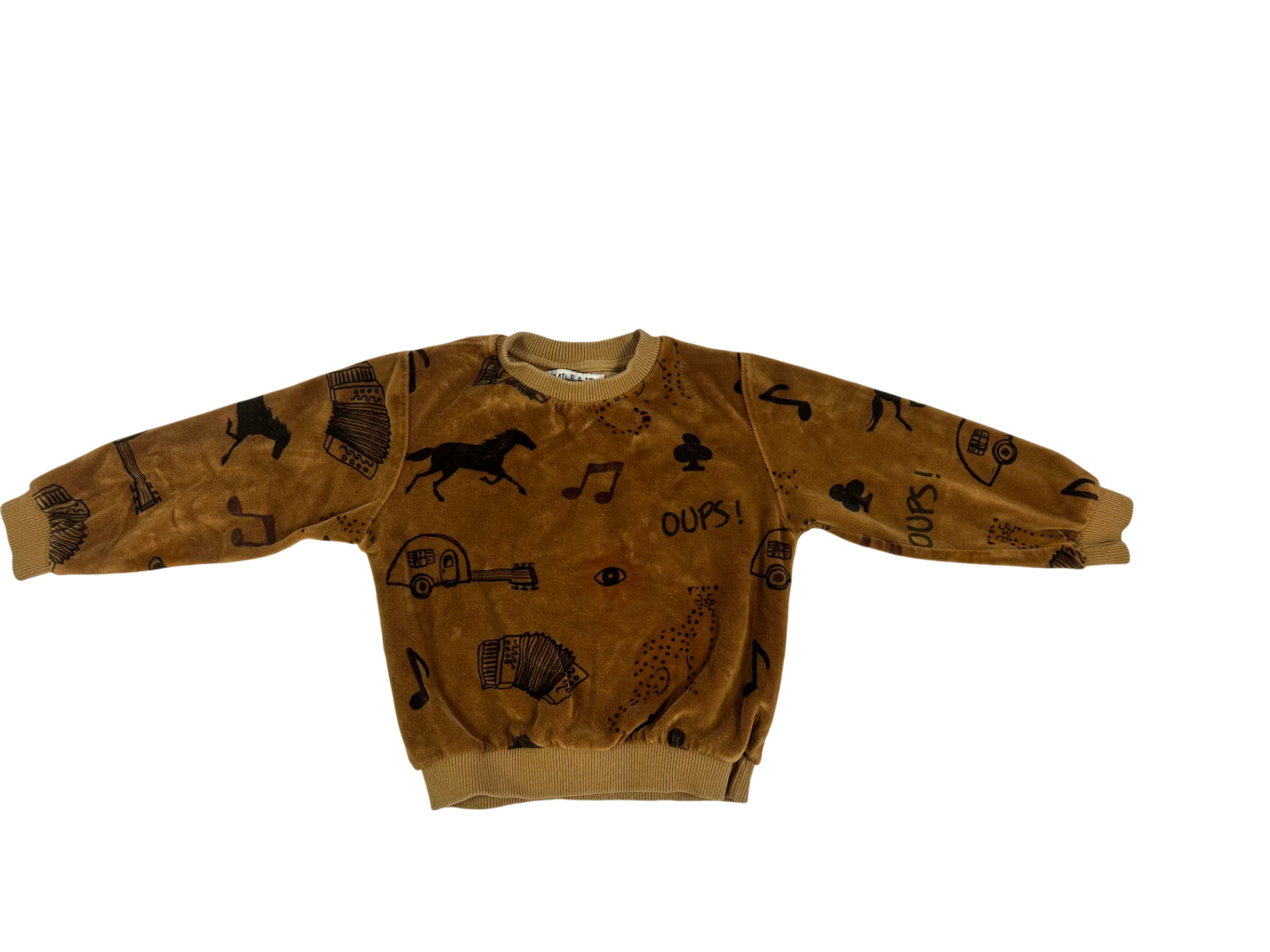 Emile et Ida Sweatshirt Brown