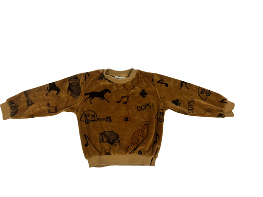 Emile et Ida Sweatshirt Brown