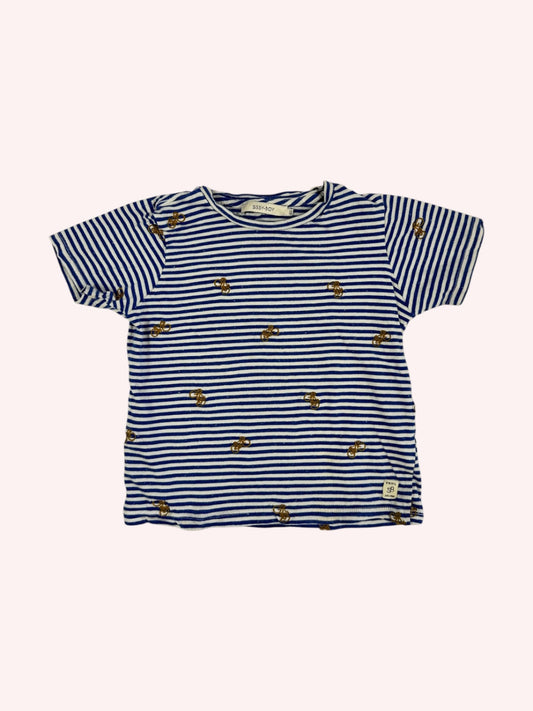 SISSY-BOY T-Shirt Blue and white Bicycles