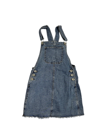 Review Dungaree Dress Blue