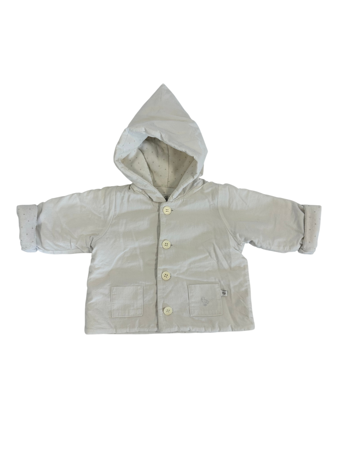 Petit Bateau Jacket Off-white