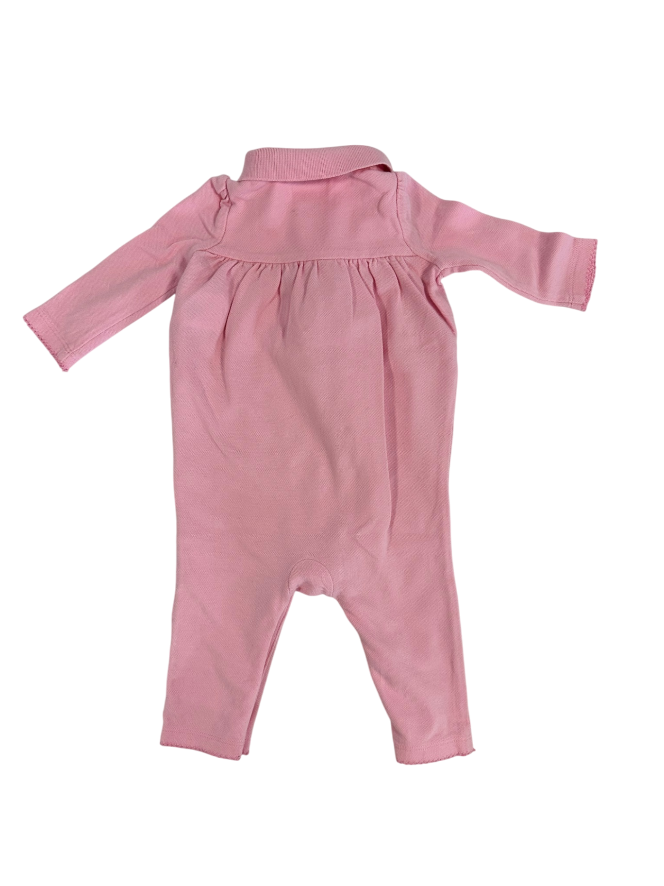 Ralph Lauren Ruffle Cute Bodysuit Pink