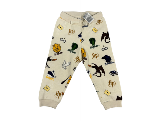 H&M Harry Potter Sweatpants Beige