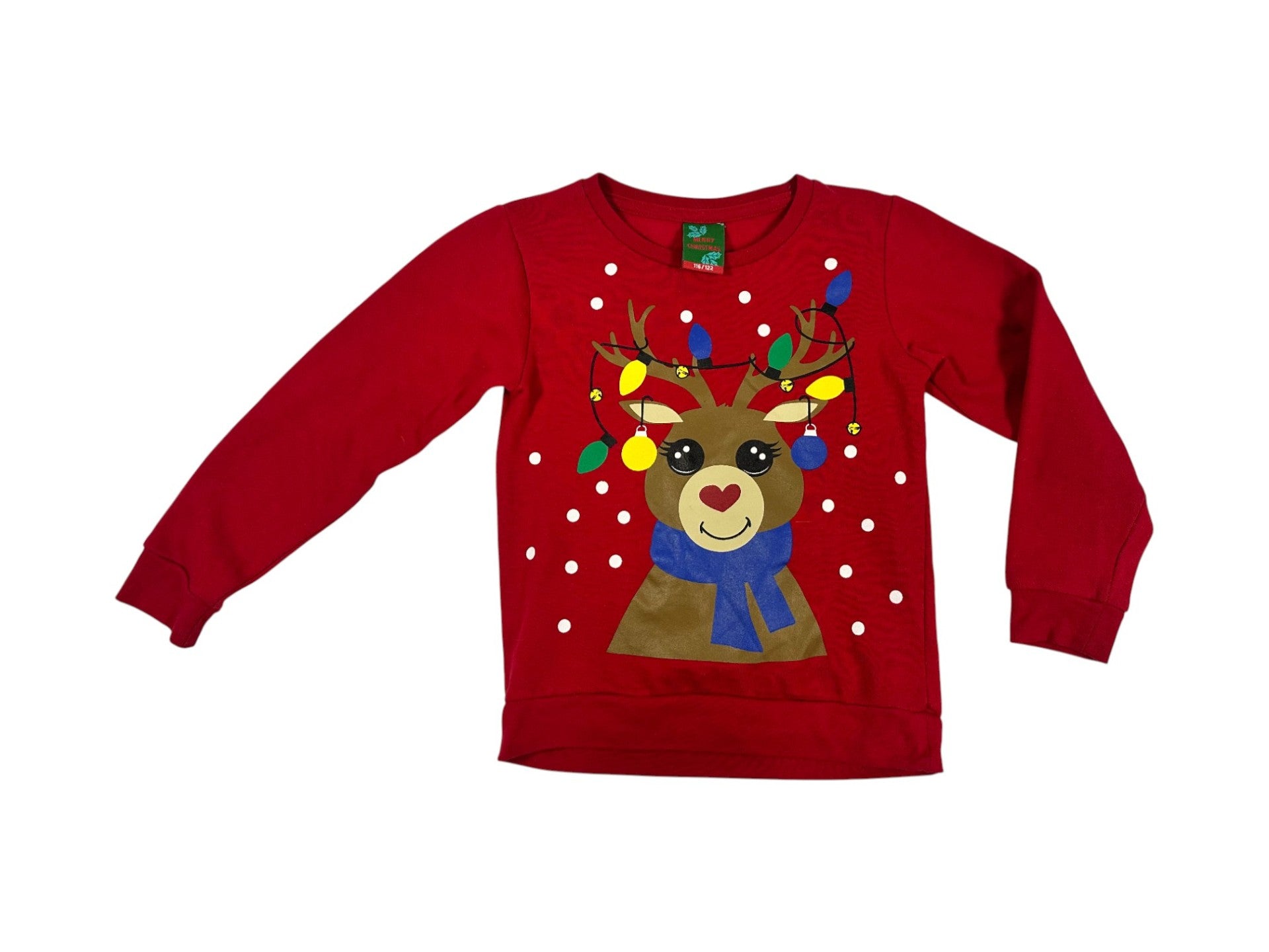 Merry Christmas XMas Sweatshirt Red