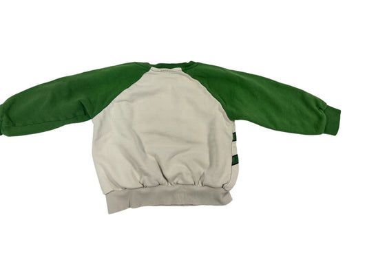 Mini Rodini Sweatshirt I'm Great Green