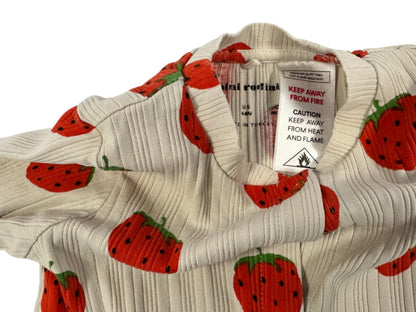 Mini Rodini Jumpsuit Red and White