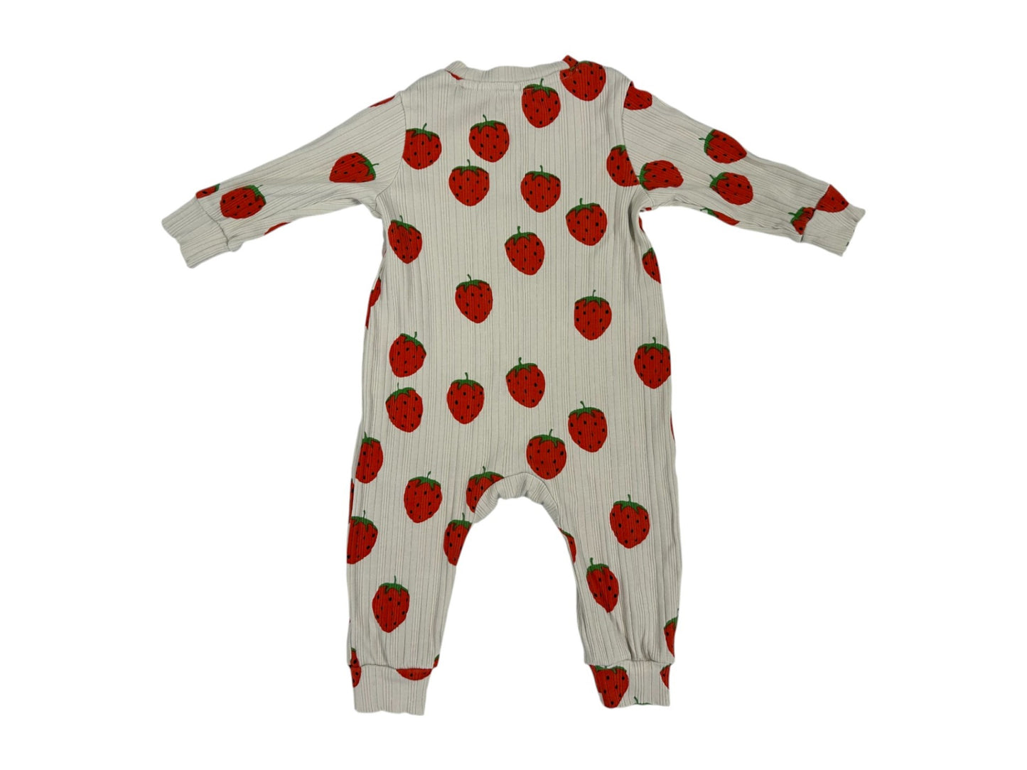 Mini Rodini Jumpsuit Red and White