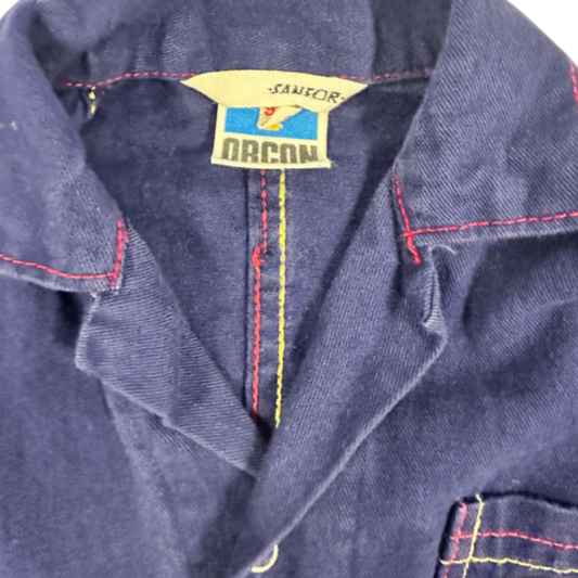 Vintage Orcon Jumpsuit Dark blue