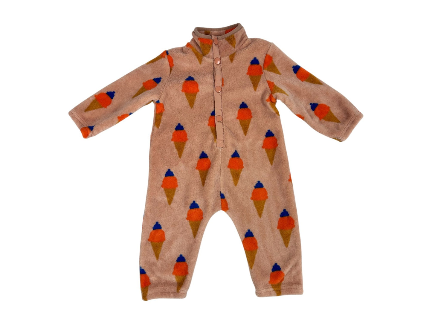 Tiny Cottons Polar Jumpsuit Dusty Rose