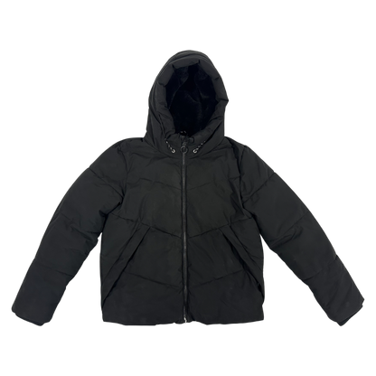 Strong American Girl Thick Winter Jacket Black