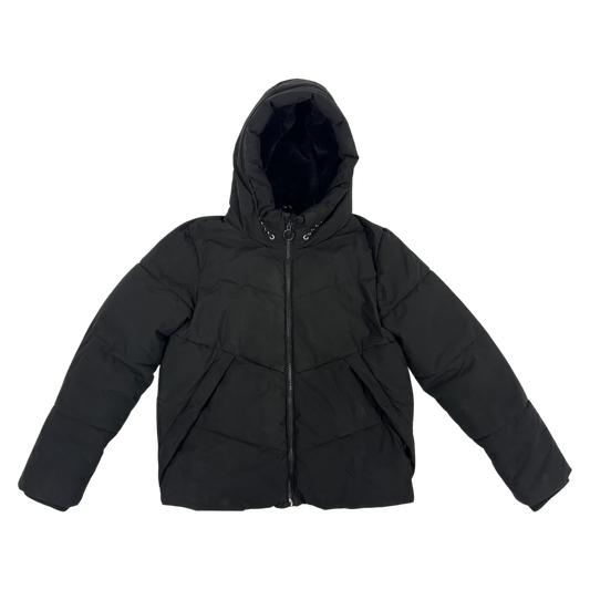 Strong American Girl Thick Winter Jacket Black