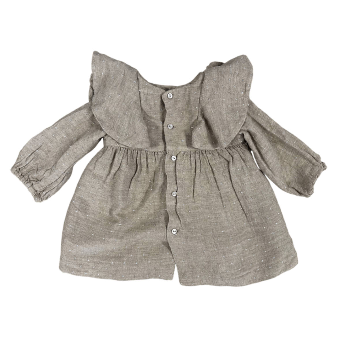 Zara Dress Beige with Glitter