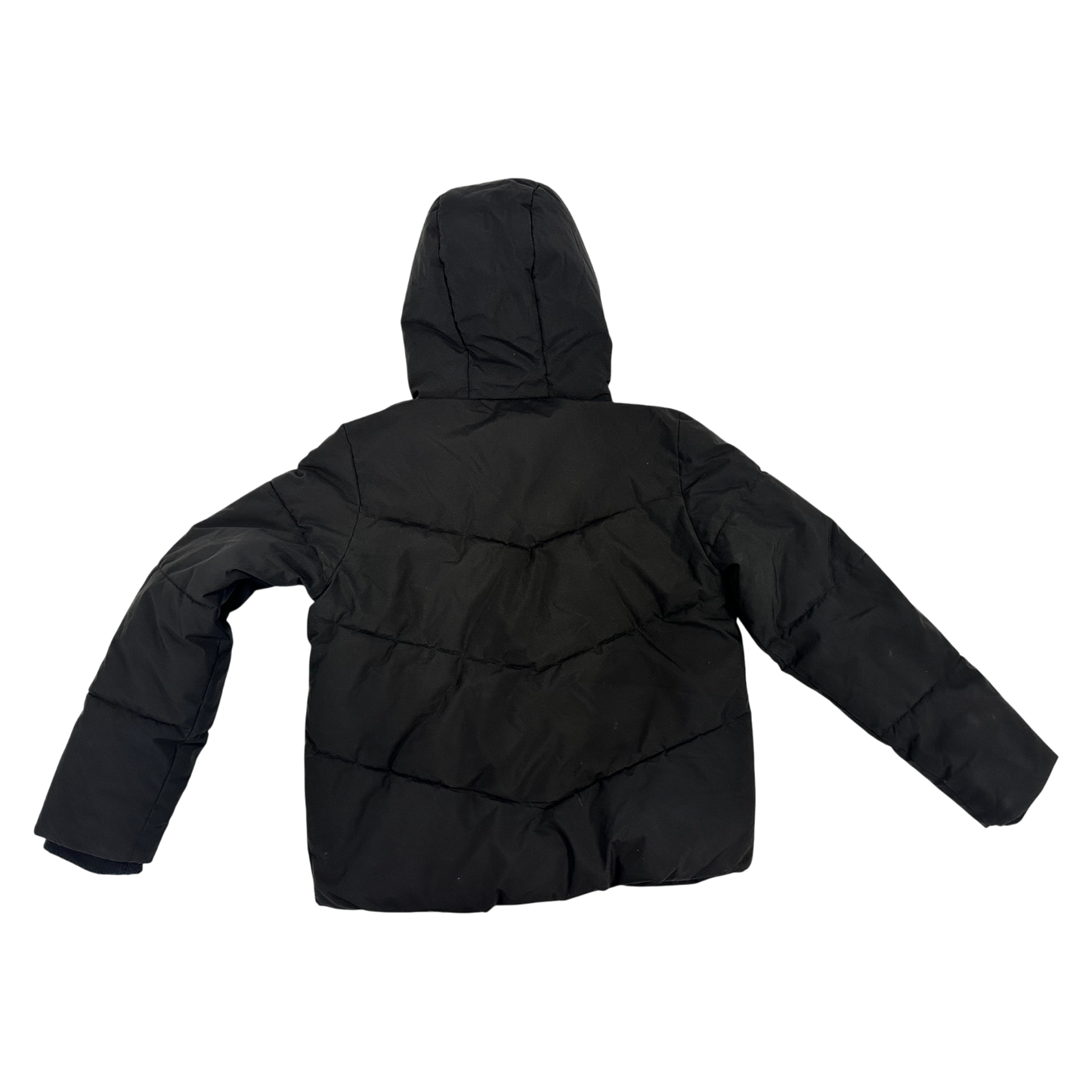 Strong American Girl Thick Winter Jacket Black