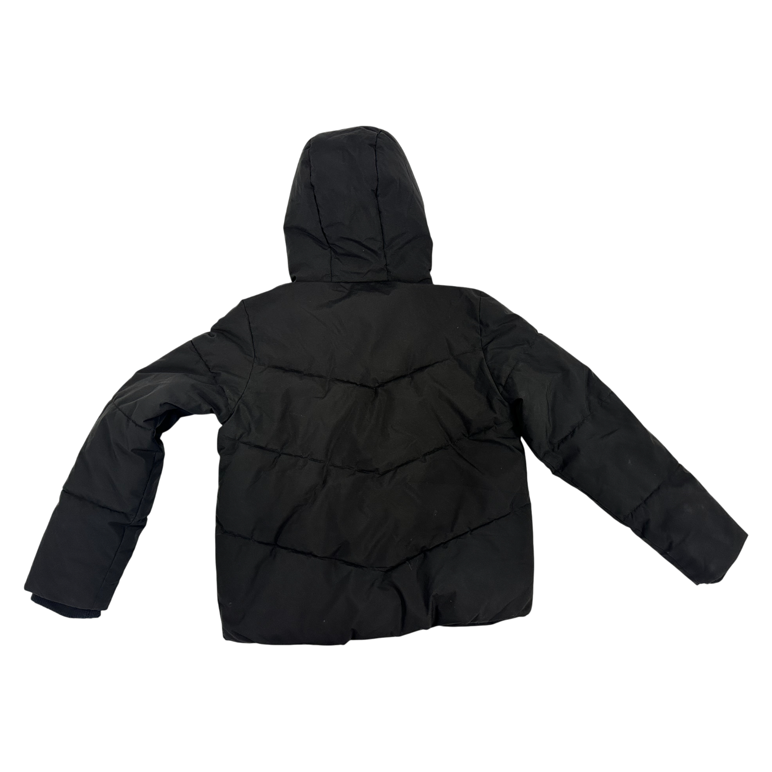 Strong American Girl Thick Winter Jacket Black