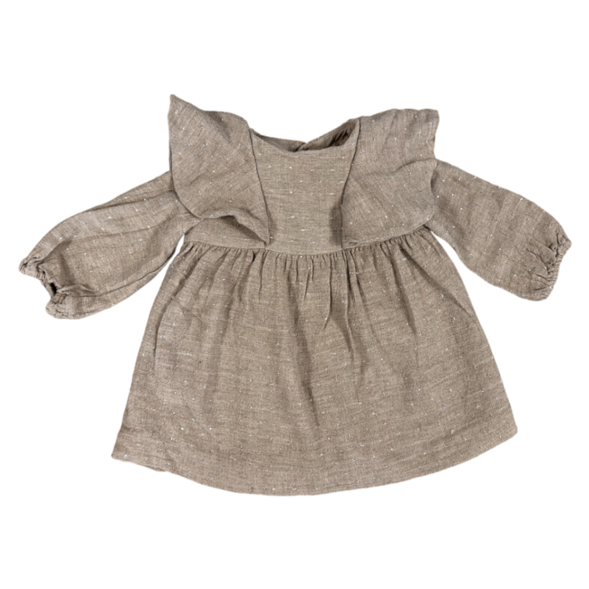 Zara Dress Beige with Glitter