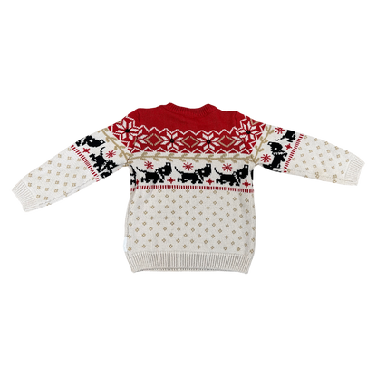 Hema "Fancy Christmas Sweater" Red