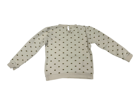 Emile et Ida Sweatshirt Beige Burger