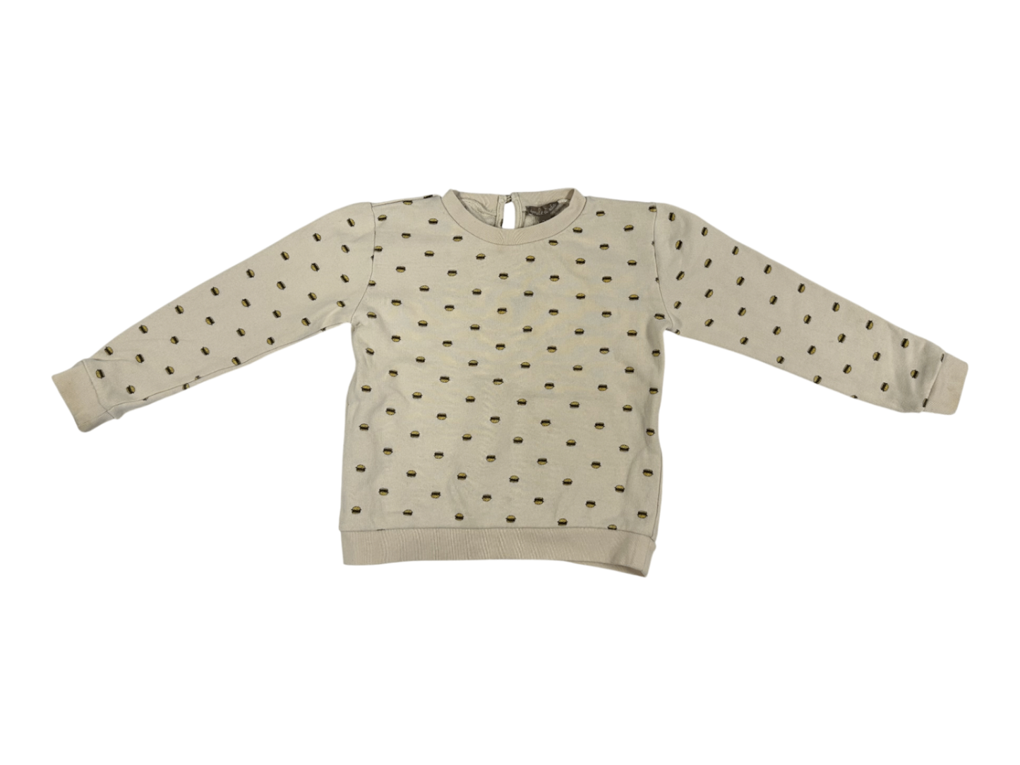 Emile et Ida Sweatshirt Beige Burger