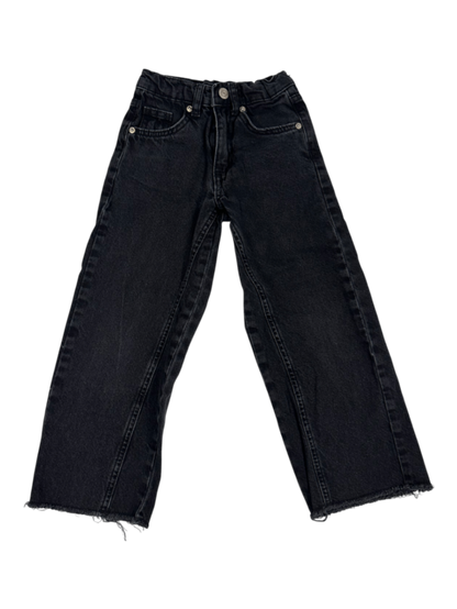 Zara Barrel Jeans Black