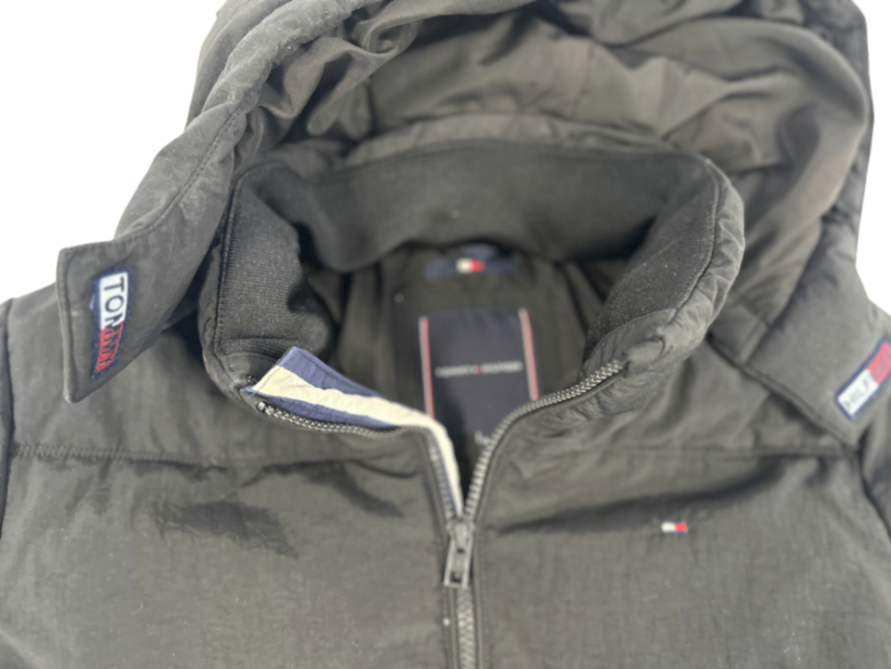 Tommy Hilfiger Big (Print) Winter Jacket Black