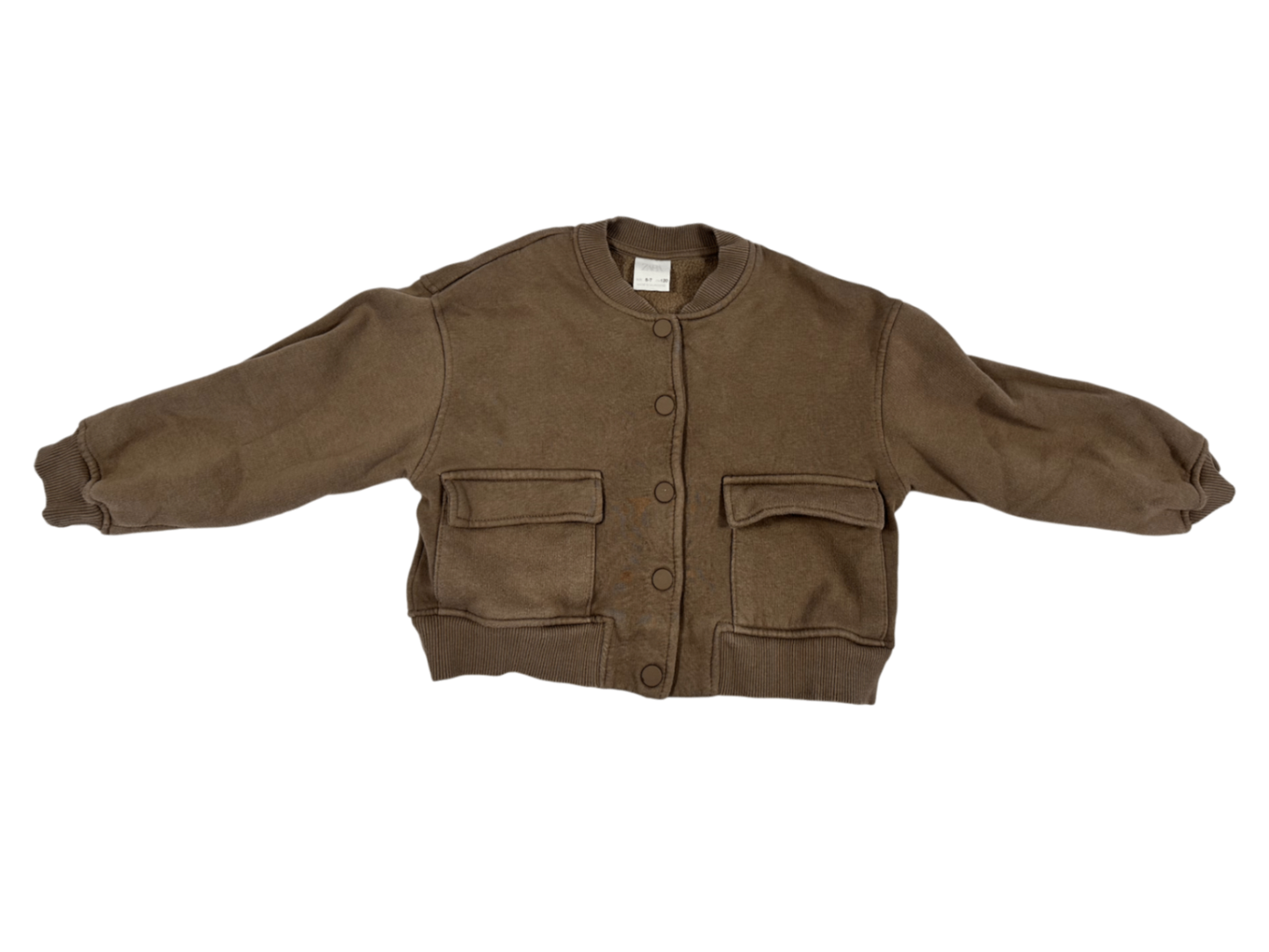 Zara Cotton Cardie Brown