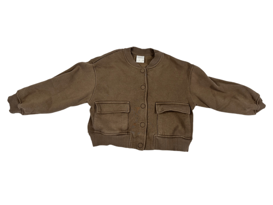 Zara Cotton Cardie Brown