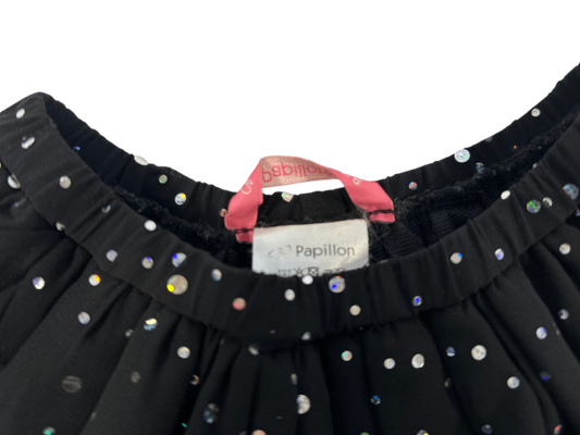 Papillon Skirt Black