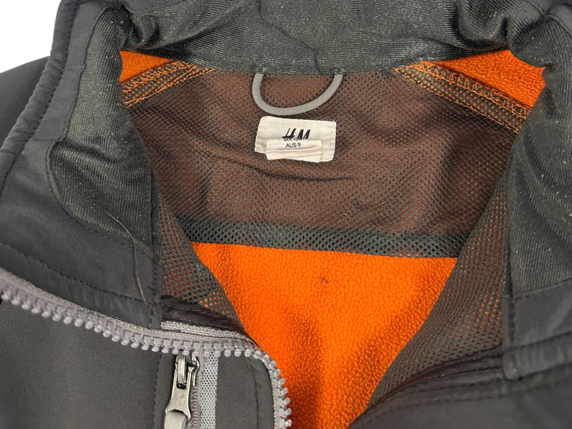 H&M Sport Jacket Black and Gray