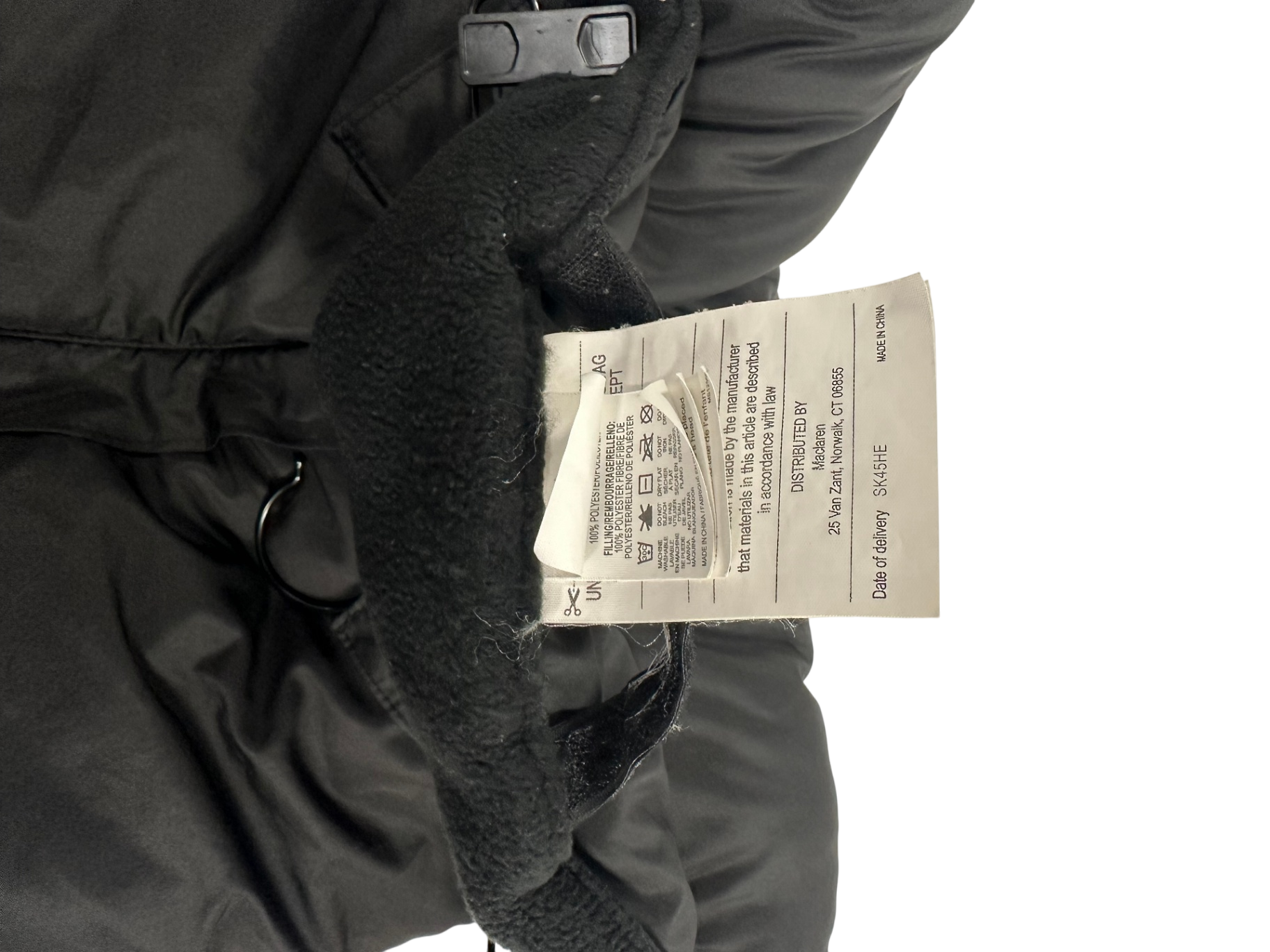 Cozy MacLaren Footmuff/ Voetenzak Baby Black