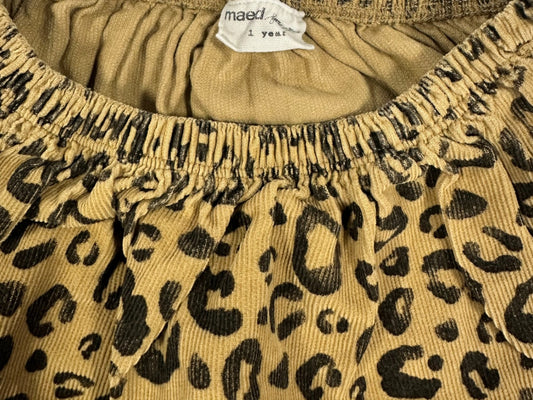 Maed for Mini Skirt Leopard Print