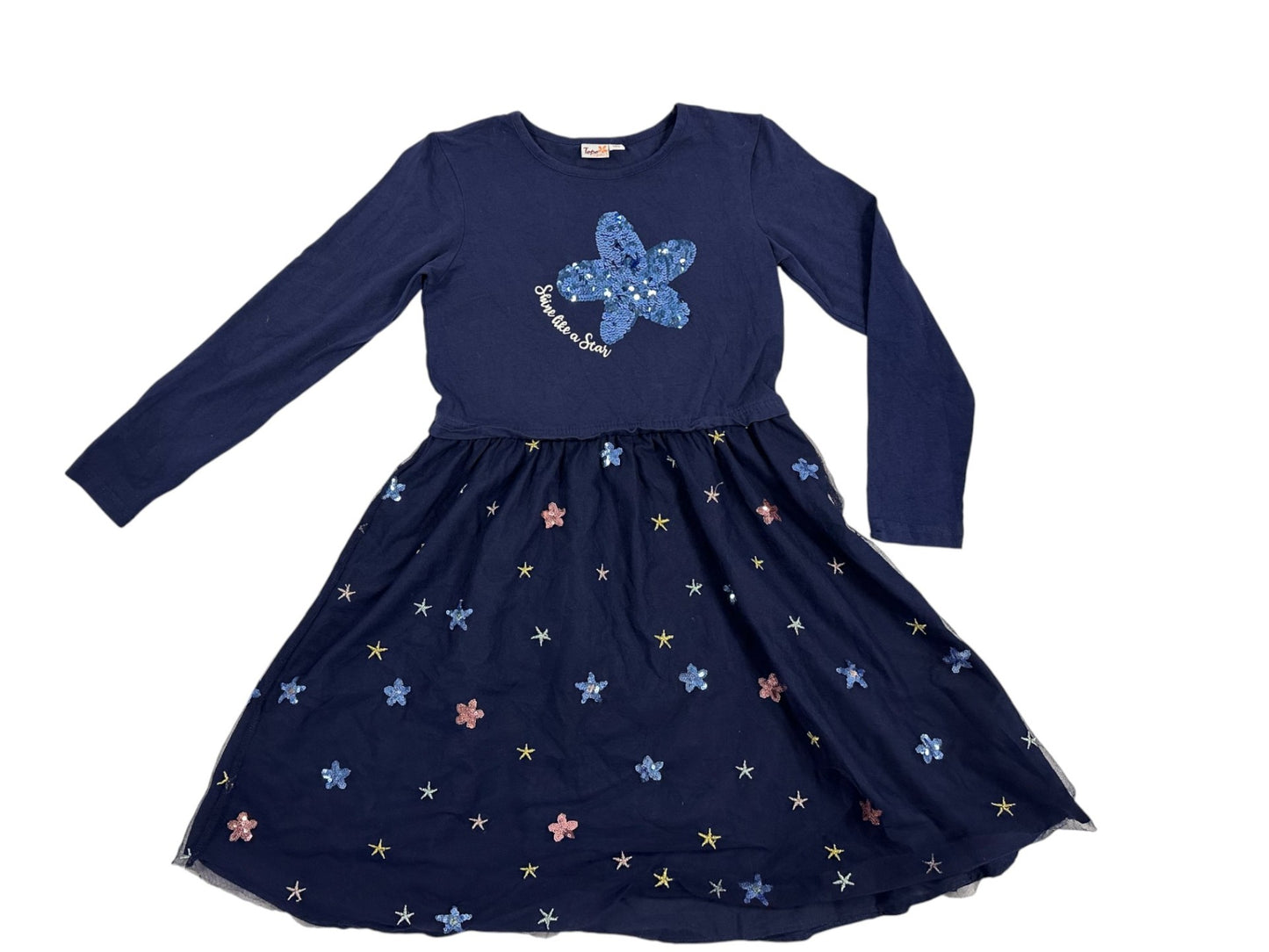 Glitter Dress Navy blue