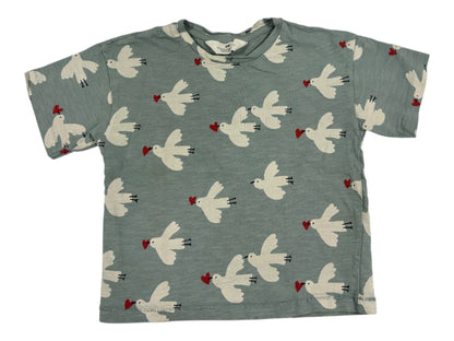 H&M T-Shirt Blue Dove
