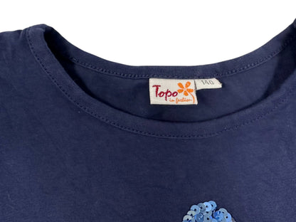 Glitter Dress Navy blue