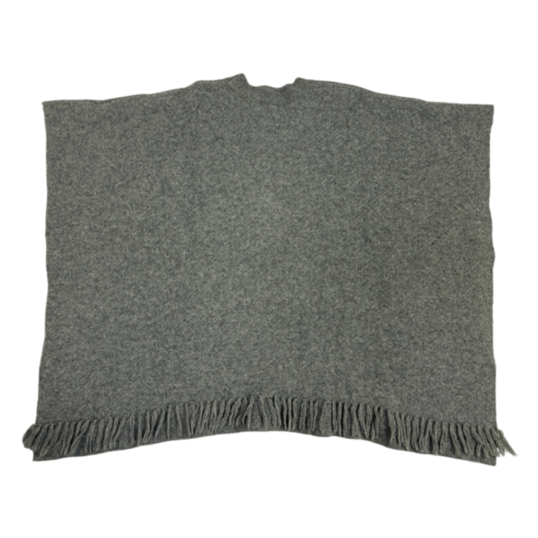 Stella McCartney Kids Poncho Gray and white
