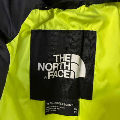 The North Face Bodywarmer Neon yellow with black