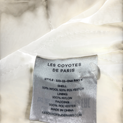 Les Coyotes de Paris Lined Wool Coat 