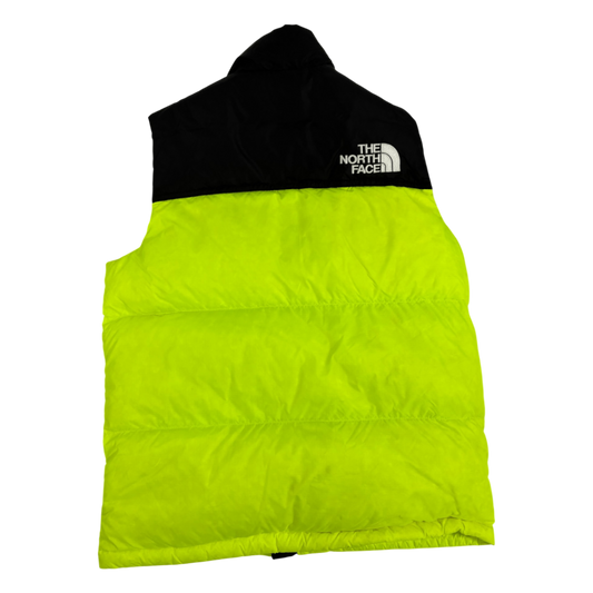 The North Face Bodywarmer Neon yellow with black