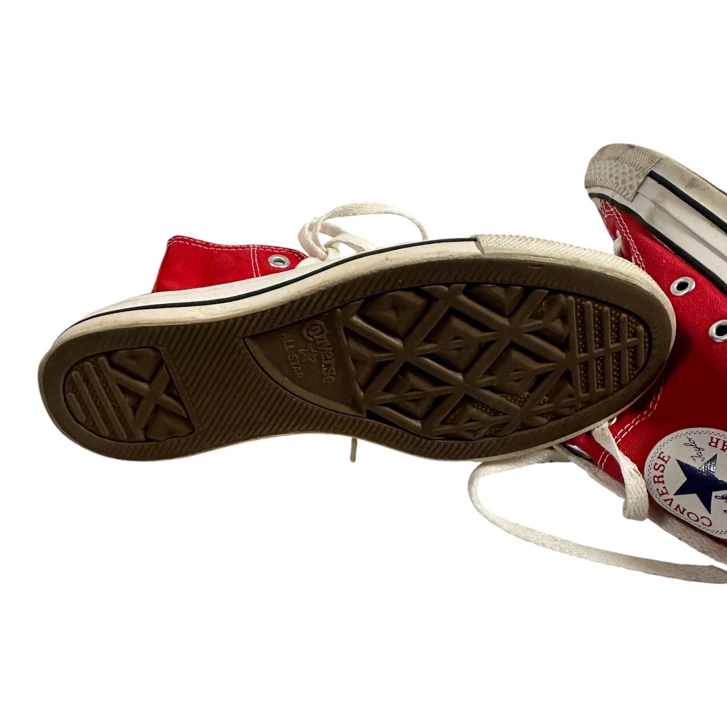 Converse Sneakers Red and White